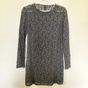 TALULA Black Lace Mini Dress